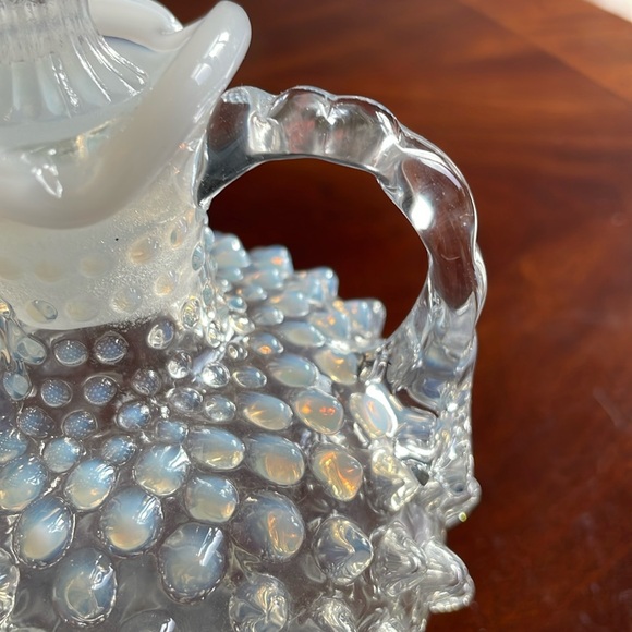 Fenton French Opalescent Hobnail Cruet - Picture 6 of 10